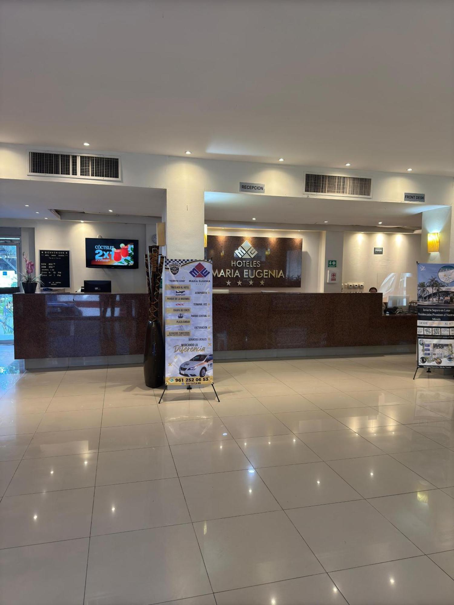 Hotel Maria Eugenia Tuxtla Gutiérrez Buitenkant foto